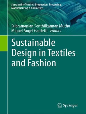 cover image of Sustainable Design in Textiles and Fashion